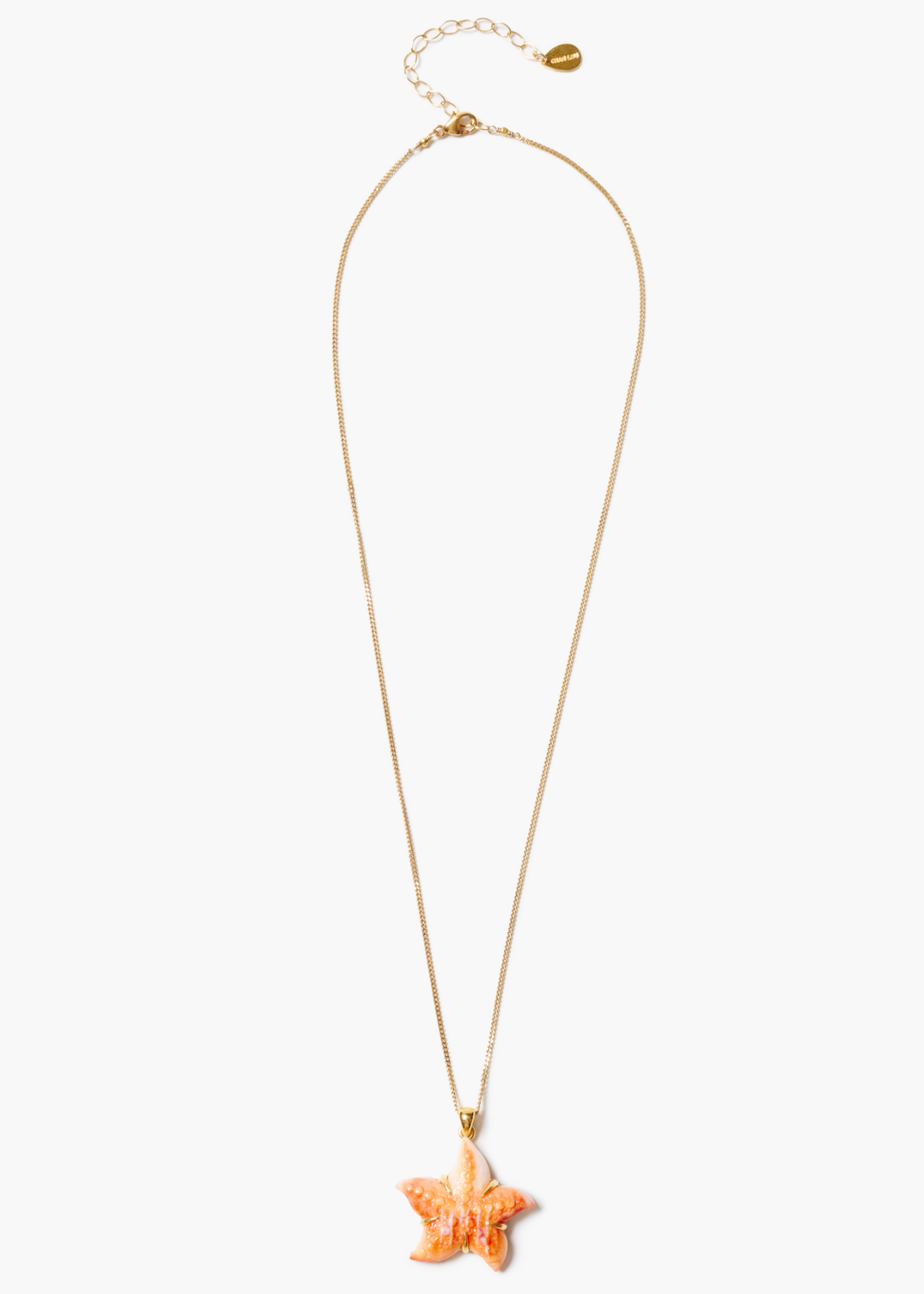 Chan Luu Oyster Starfish Pendant Necklace