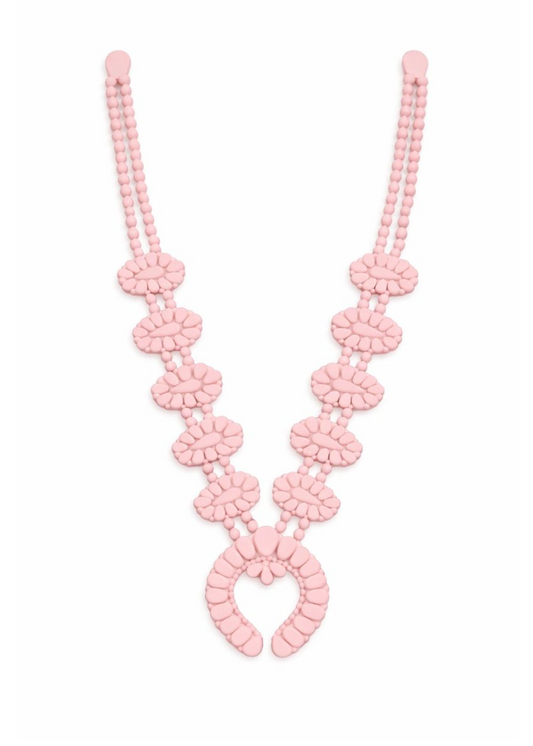 Rahya Golden Hour Necklace | Bubblegum Pink