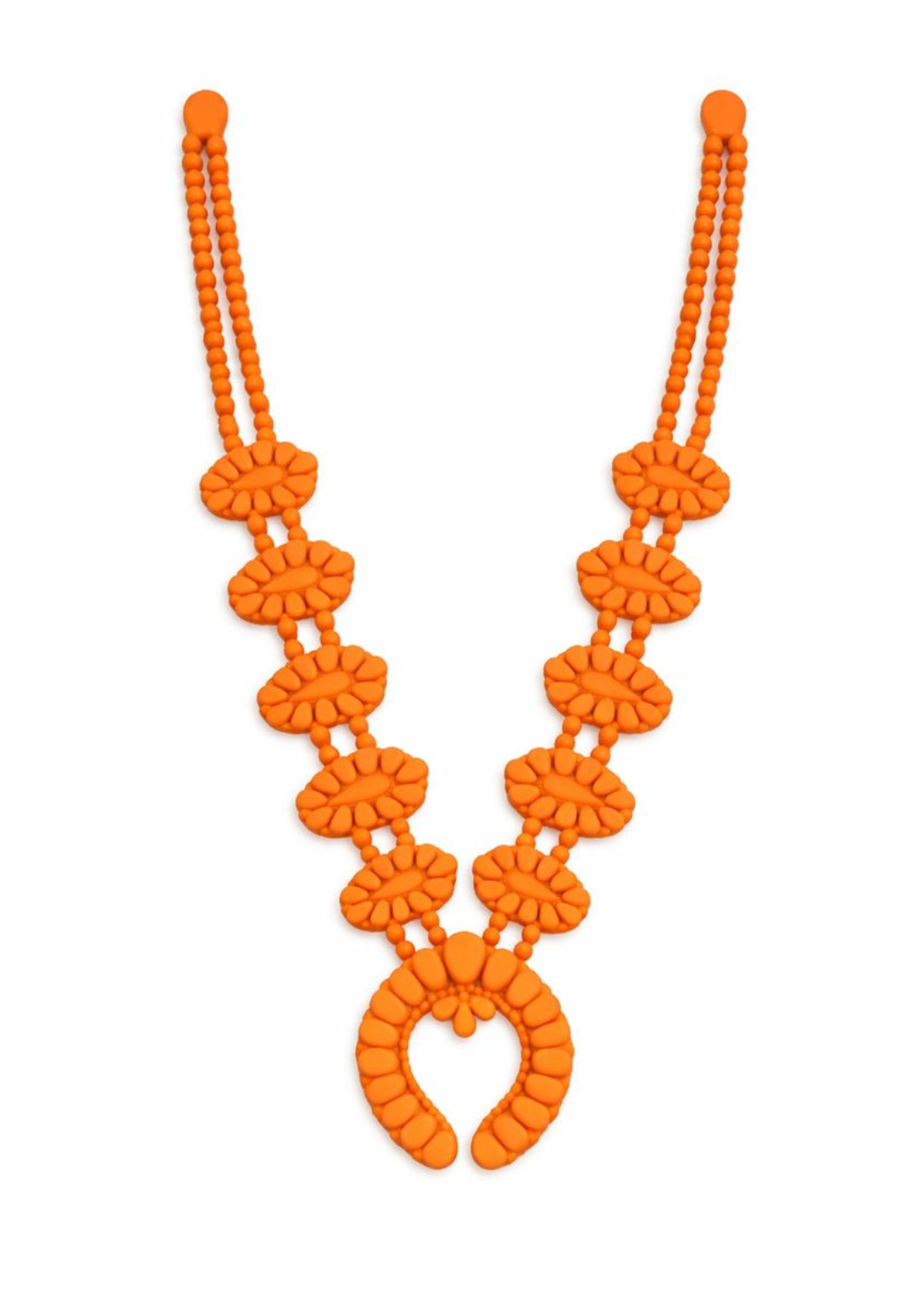 Rahya Golden Hour Necklace | Orange Twist