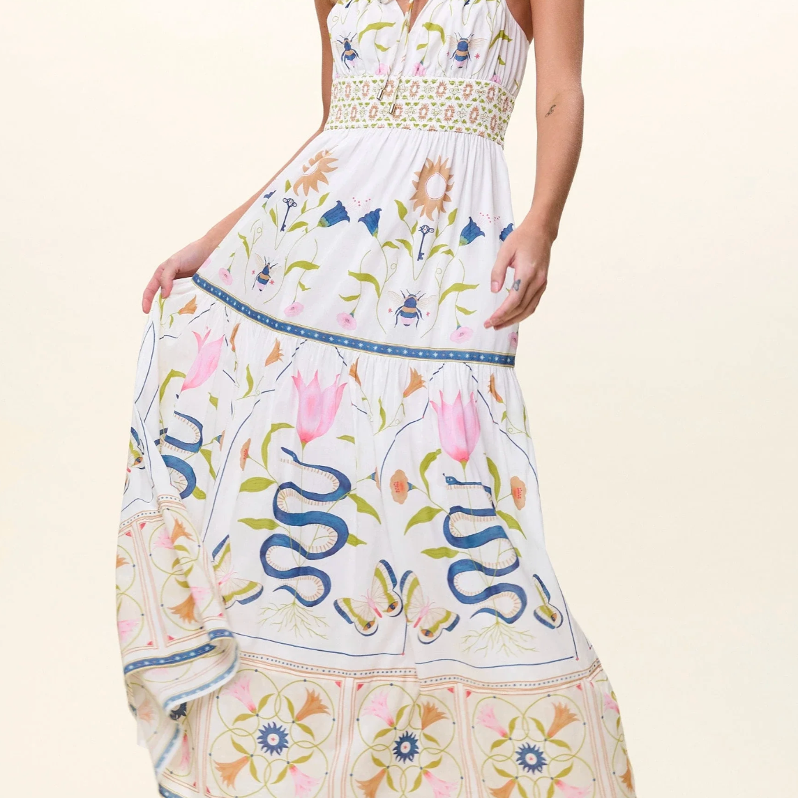 Cleobella Adria Ankle Dress | Montecito