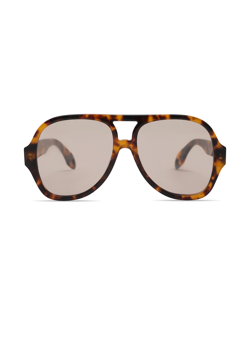 Elisa Johnson Maren in Brown Tortoise