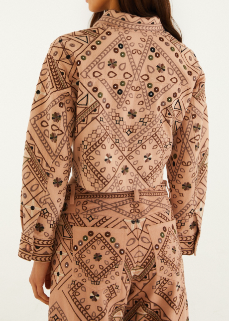 FARM Rio Cosmopolitan Full Print Jacket