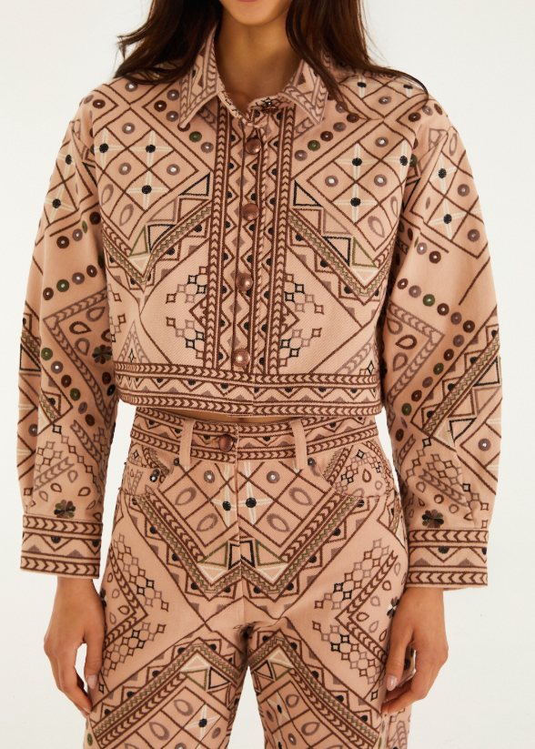 FARM Rio Cosmopolitan Full Print Jacket