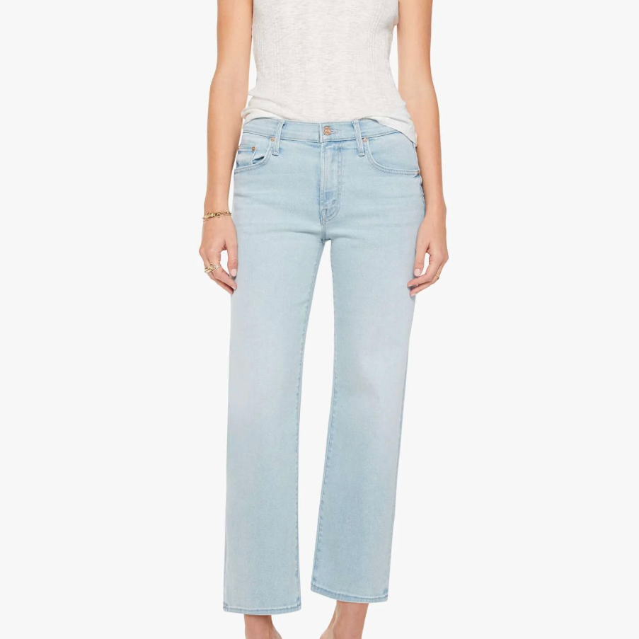 MOTHER The Mid Rise Rambler Zip Ankle | Pretty Please