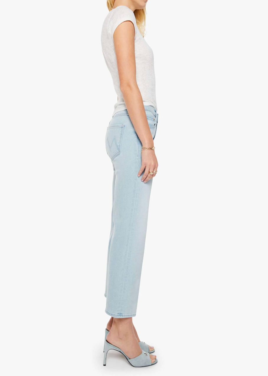 MOTHER The Mid Rise Rambler Zip Ankle | Pretty Please