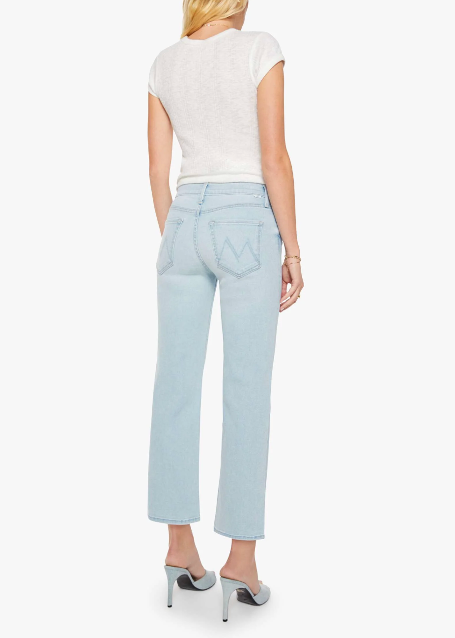 MOTHER The Mid Rise Rambler Zip Ankle | Pretty Please