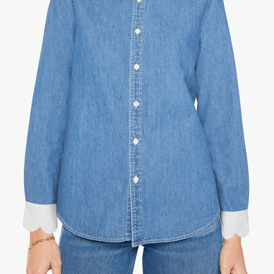 MOTHER The Frilly Foxy Boxy Shirt | Story So Far