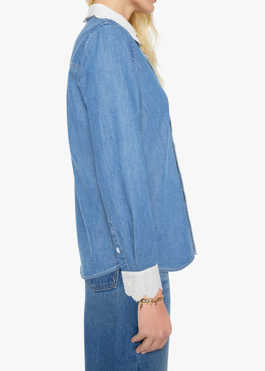 MOTHER The Frilly Foxy Boxy Shirt | Story So Far