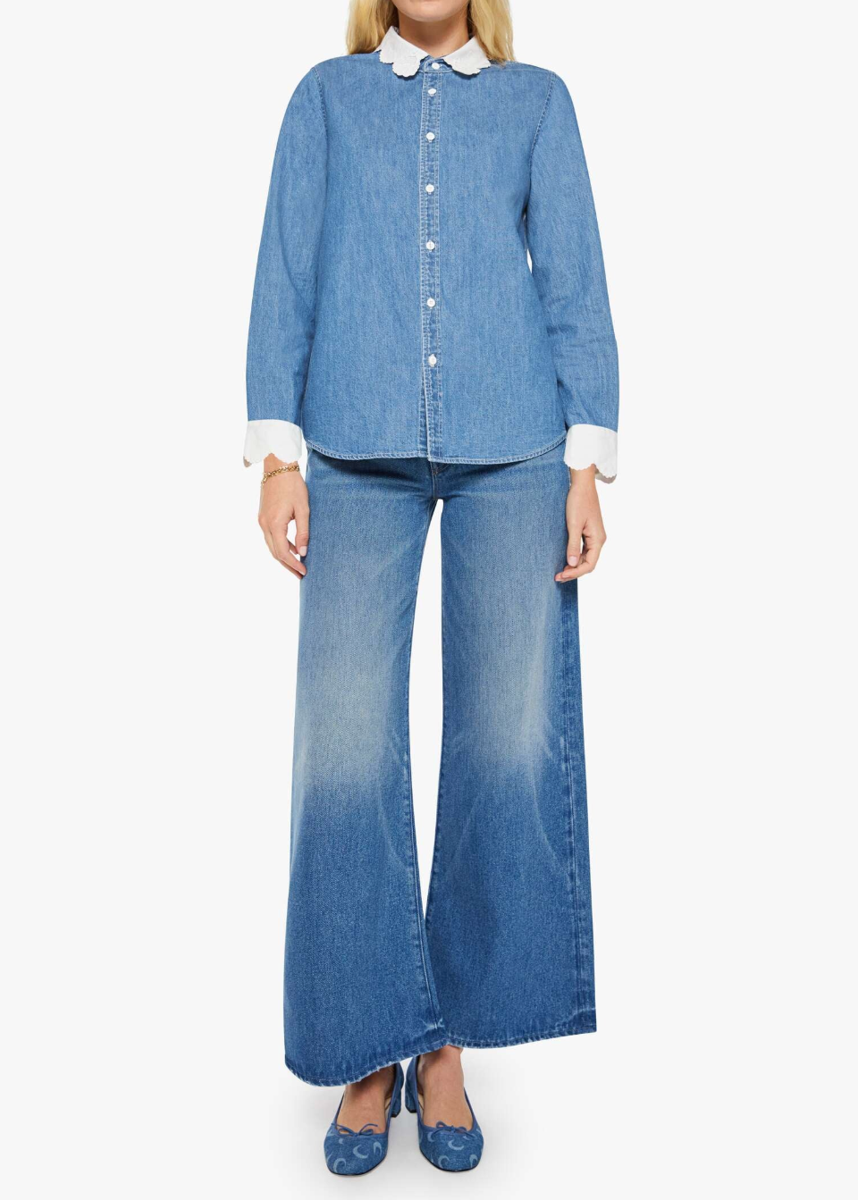MOTHER The Frilly Foxy Boxy Shirt | Story So Far