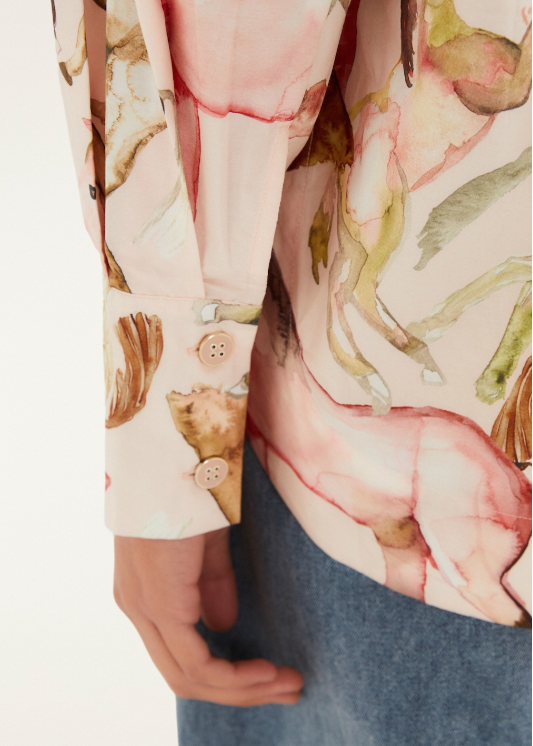 FARM Rio Equestrian Light Pink Shirt