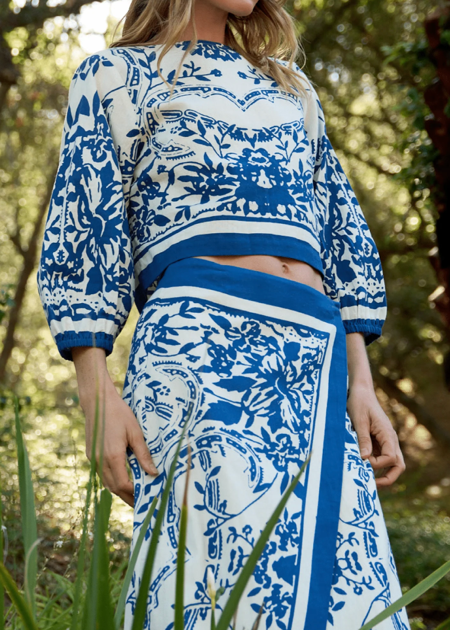 Cleobella Lian Top | Altesse Print