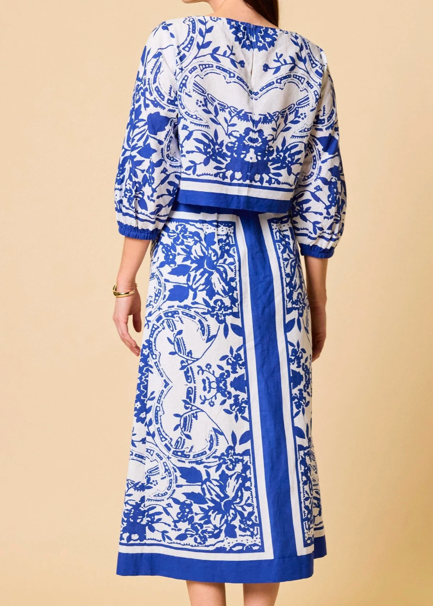 Cleobella Lian Top | Altesse Print