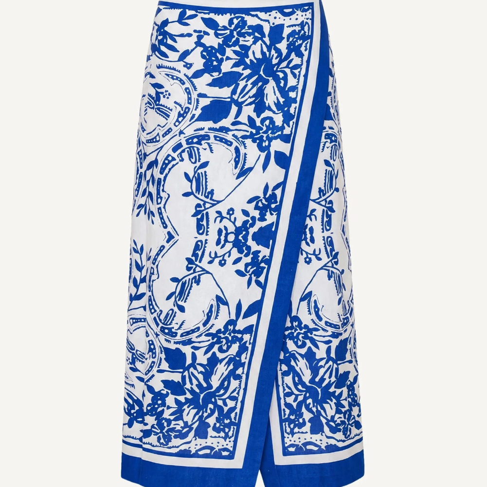 Cleobella Lihua Midi Skirt | Altesse Print