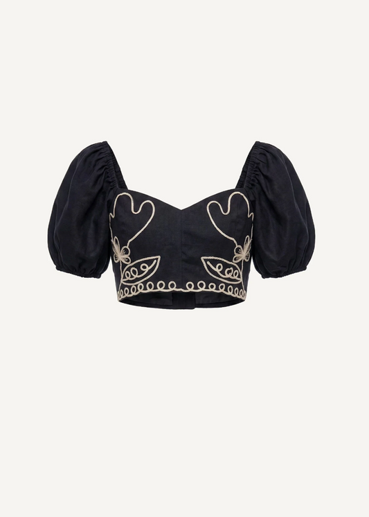 Cleobella Anca Top | Black