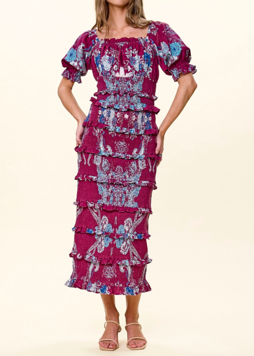Cleobella Rosa Top | Seraphine Print