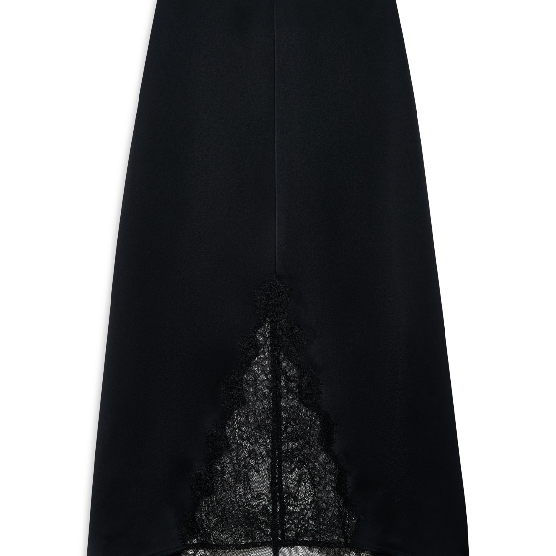 Anine Bing Malou Skirt | Black And Black Lace