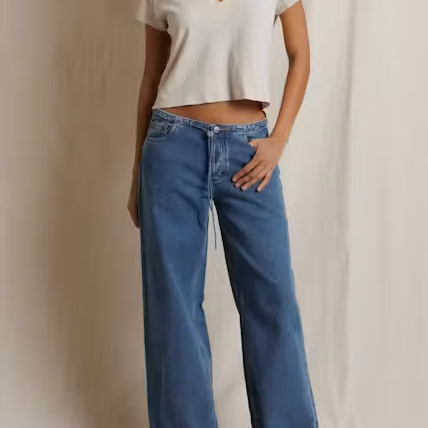 Perfect White Tee Alanis Recycled Cotton V Neck Tee | Whitecap Grey