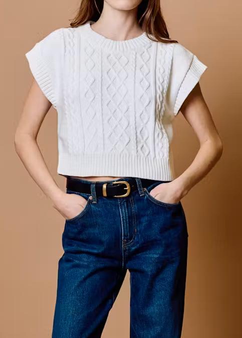 Cleobella Gigi Sweater | Ivory