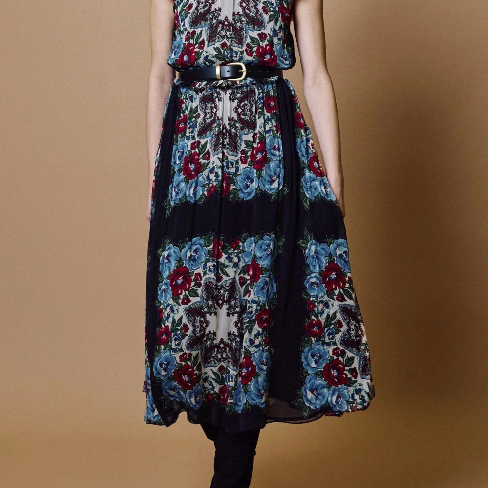 Cleobella Lyra Ankle Dress | Soir Print