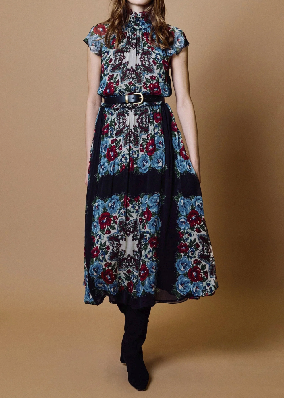Cleobella Lyra Ankle Dress | Soir Print