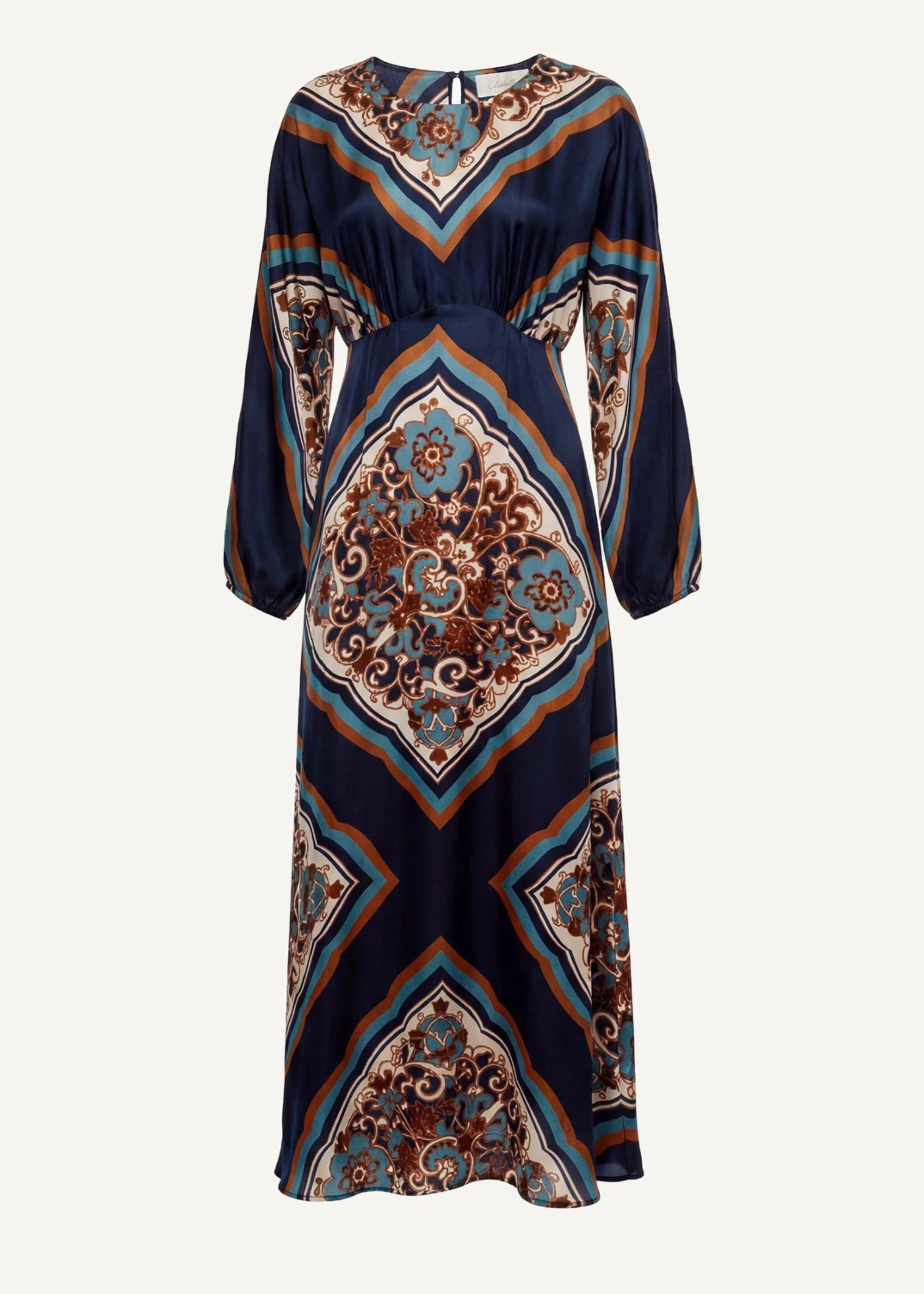Cleobella Fawn Ankle Dress | Black Floral Anise