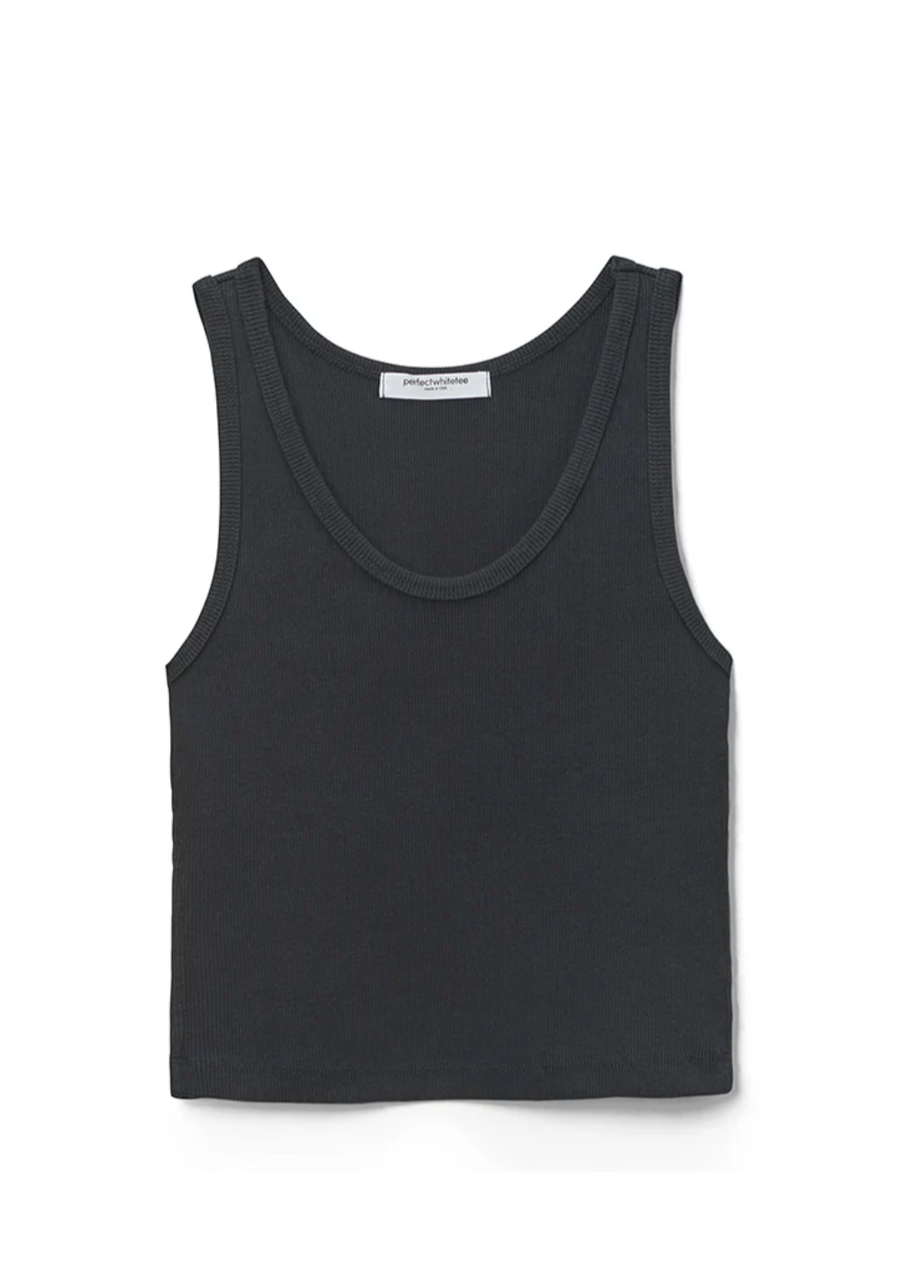 Perfect White Tee Blondie Tank Top | True Black