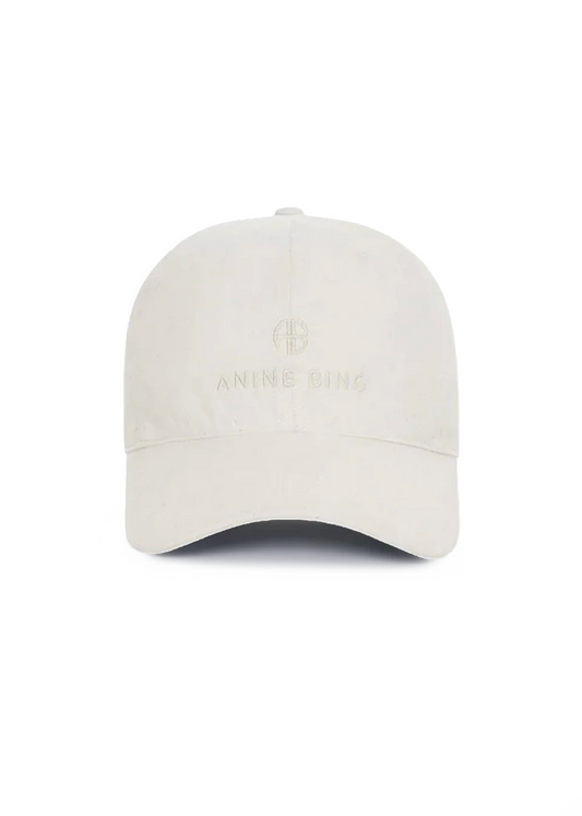 Anine Bing Jeremy Baseball Cap | Ivory