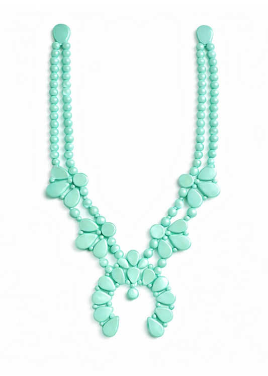 Rahya Night Bloom Necklace | Stardust Mint