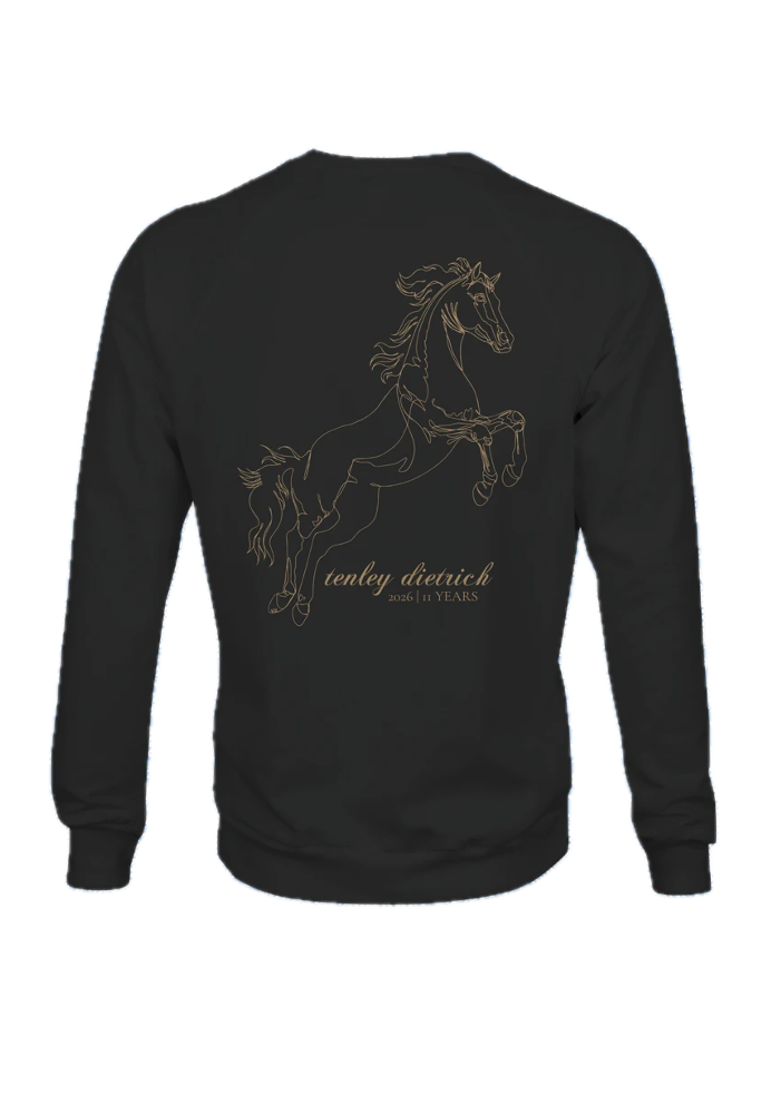 tenley dietrich x Blair Hakimian 11 Year Anniversary Special Edition Sweatshirt