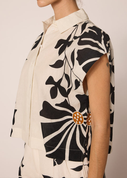 Cleobella Selene Blouse | Atropa Print