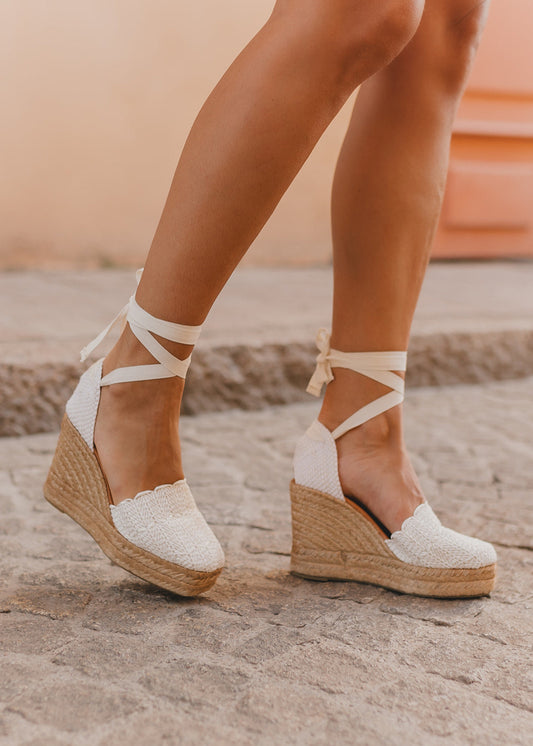 Le Mogador Stilvi Espadrilles | White