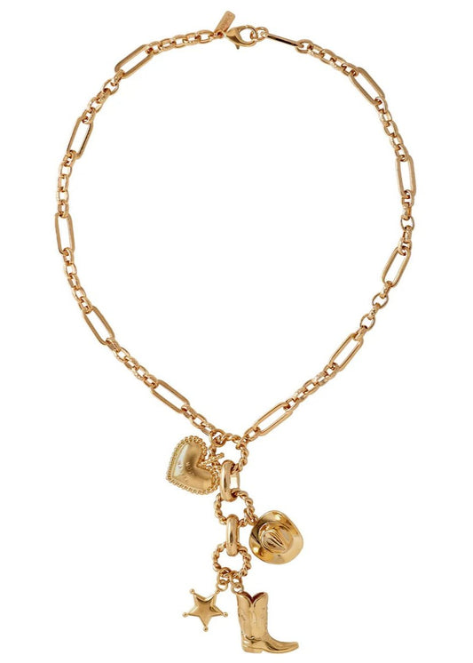 Martha Calvo Most Wanted Lariat Necklace
