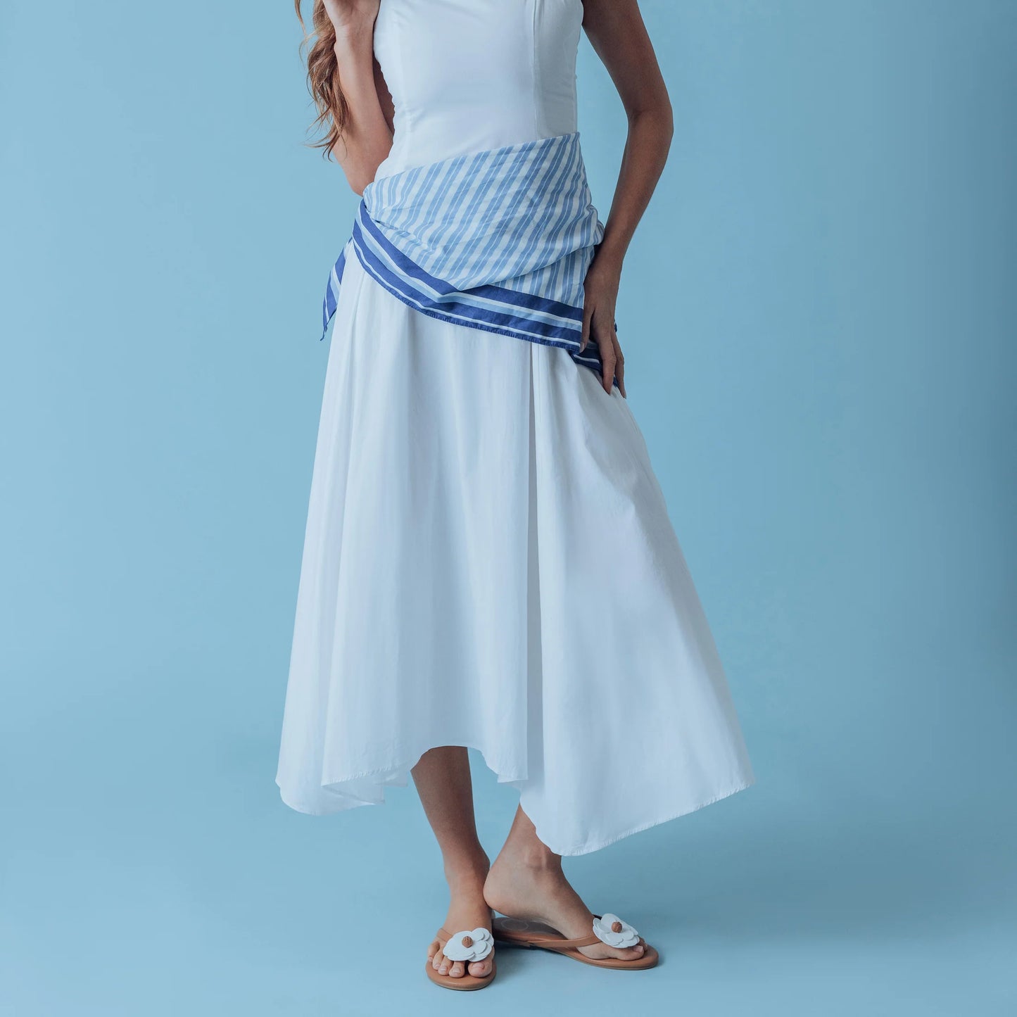 Solei Sea Valentina | Saddle & White