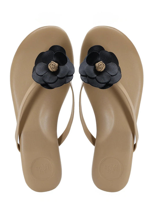 Solei Sea Valentina | Tan & Black
