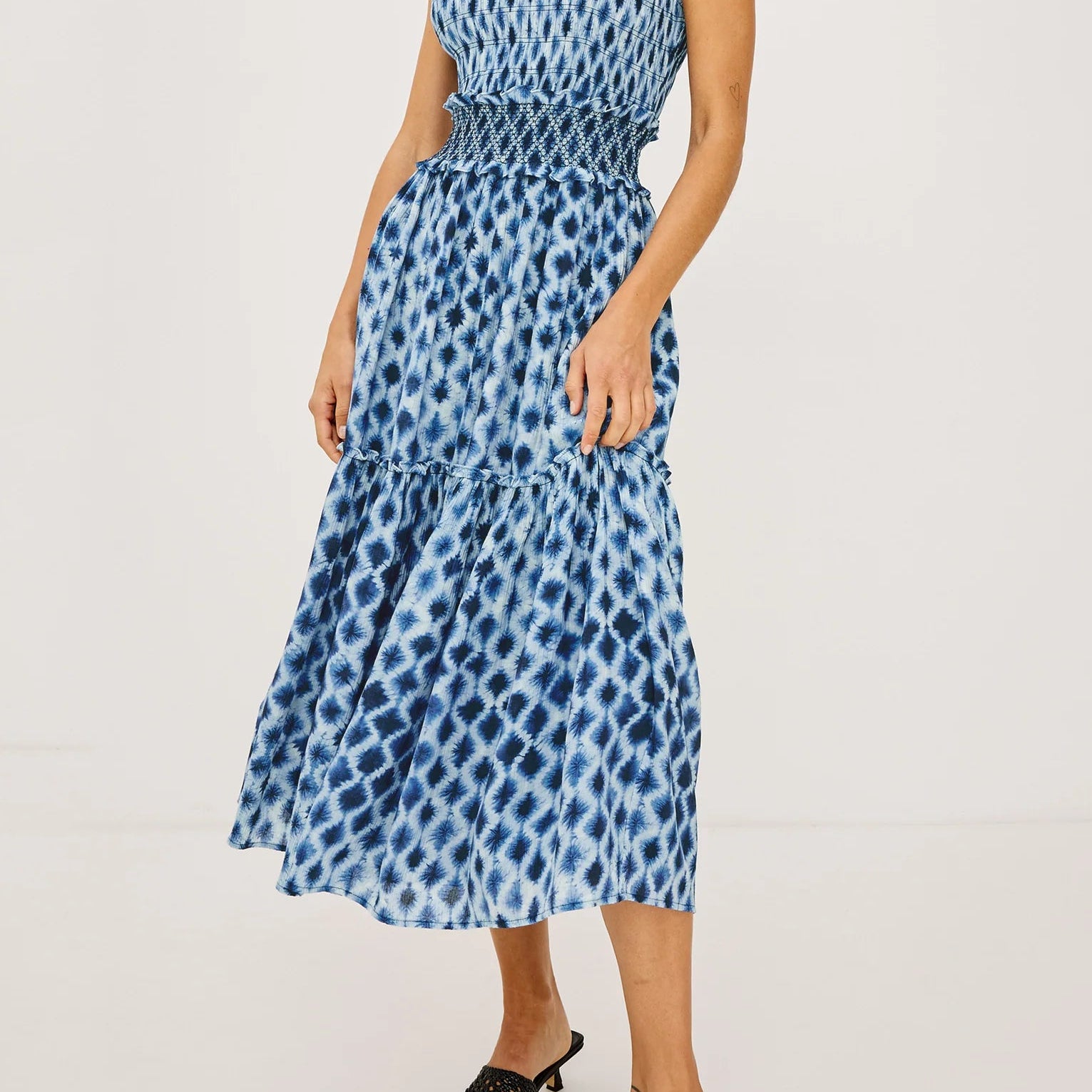 Rails Vivier Dress | Sapphire Shibori