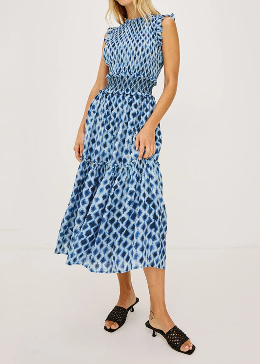 Rails Vivier Dress | Sapphire Shibori