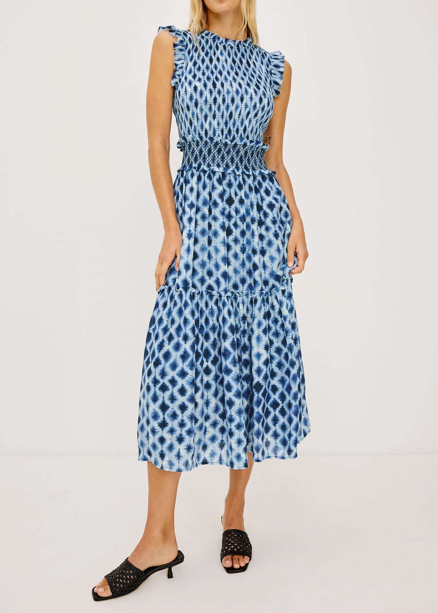 Rails Vivier Dress | Sapphire Shibori