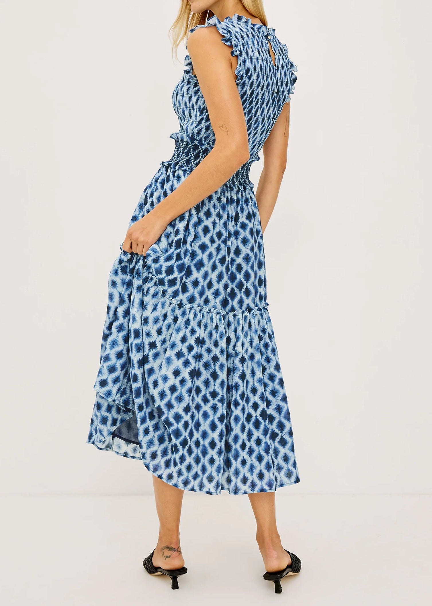 Rails Vivier Dress | Sapphire Shibori