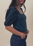 Dominique Lace Up Tee