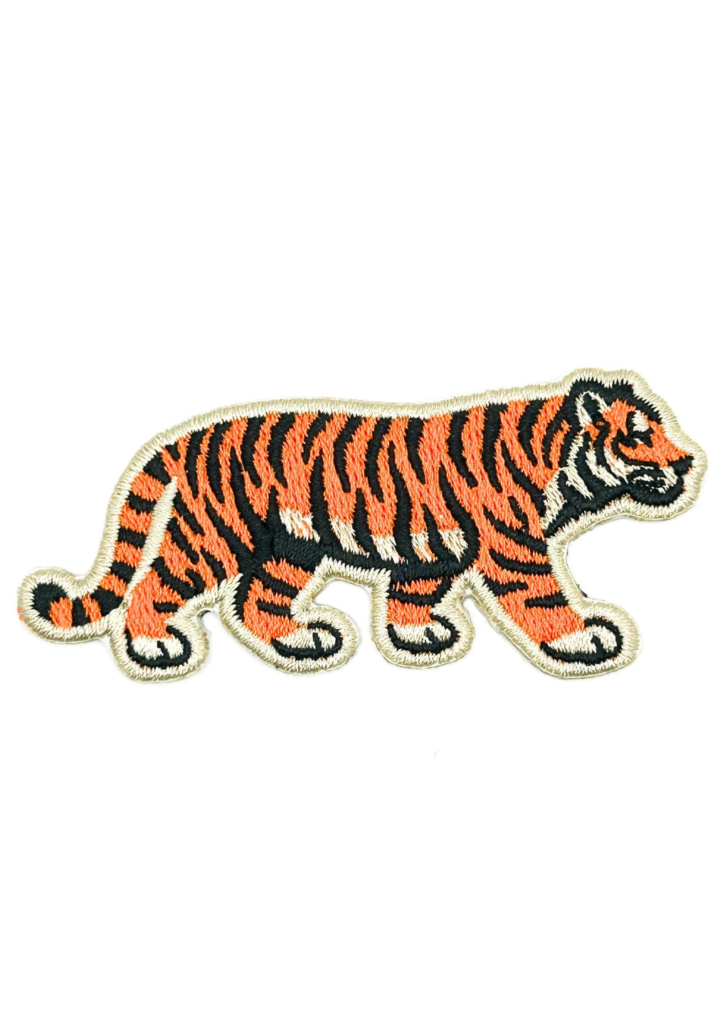 Field Trip Threads Tiger Embroidered Iron-On Patch