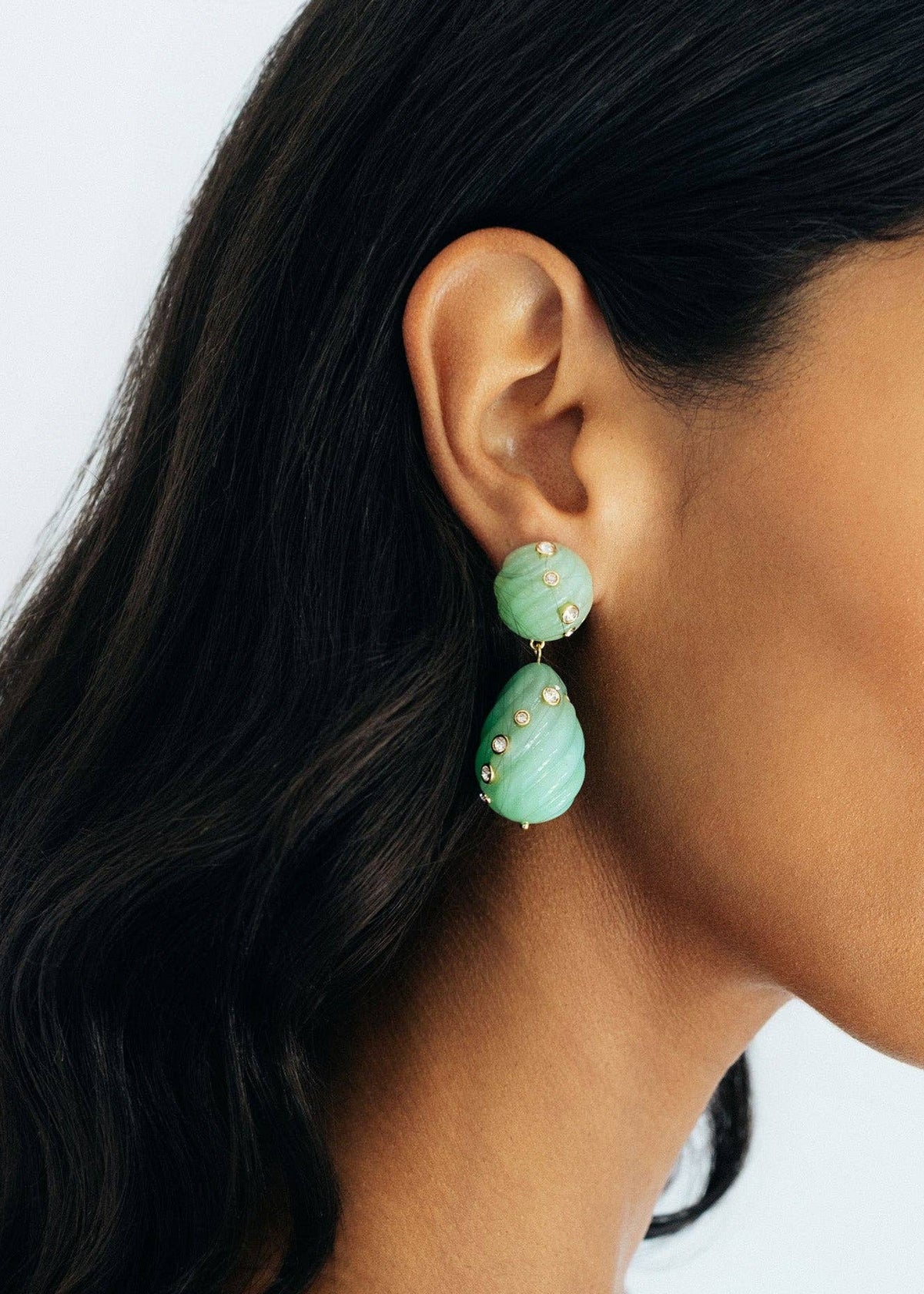 Loren Hope Raeni Drop Earrings | Mint