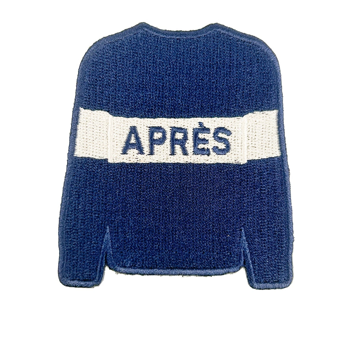 Field Trip Threads Après Ski Sweater Patch Embroidered Iron-On or Sew-On