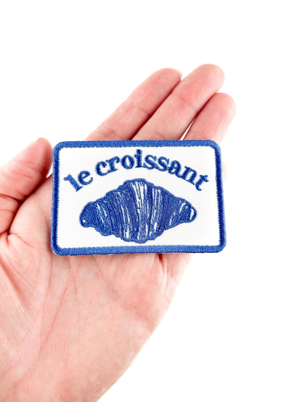 Field Trip Threads Le Croissant Embroidered Iron-On Patch