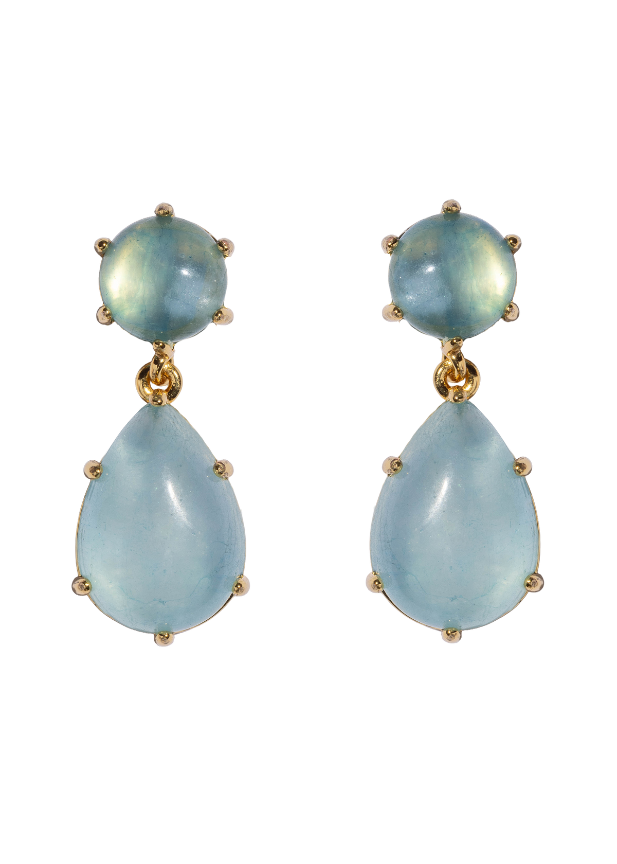 Loren Hope Elia Drop Earrings | Aquamarine