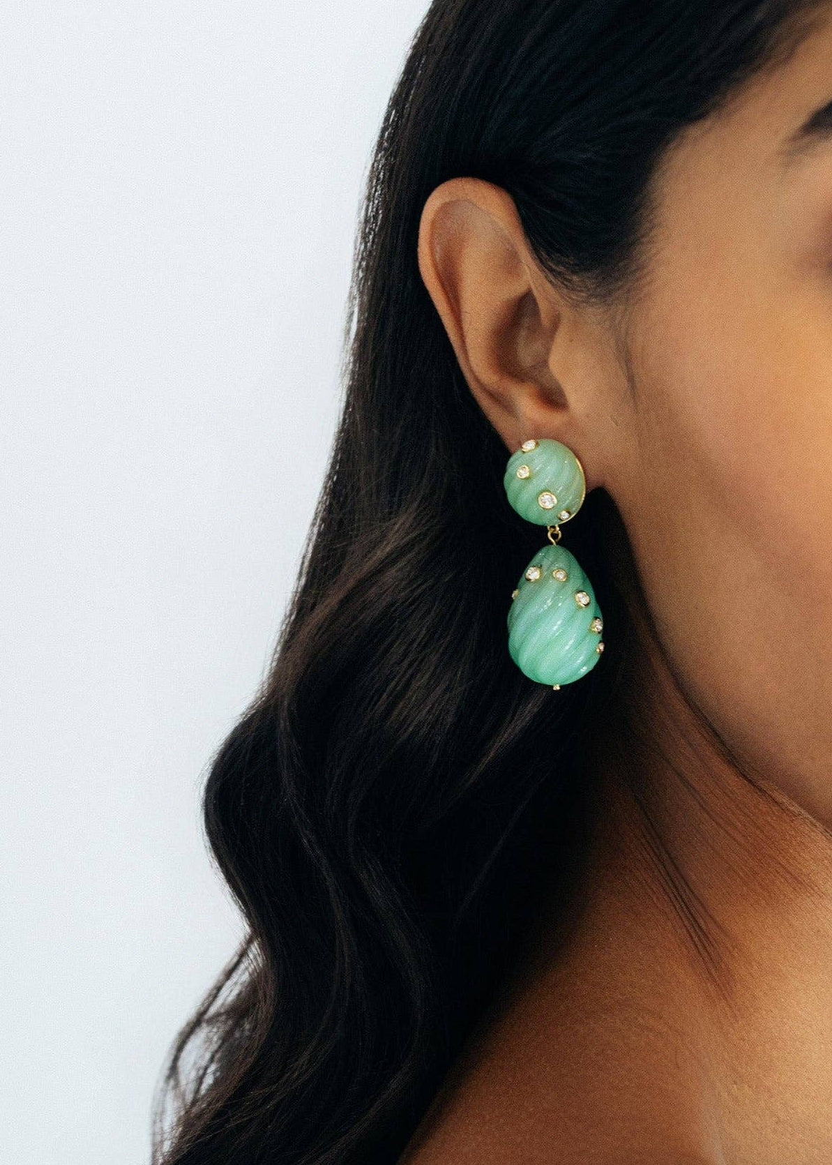 Loren Hope Raeni Drop Earrings | Mint