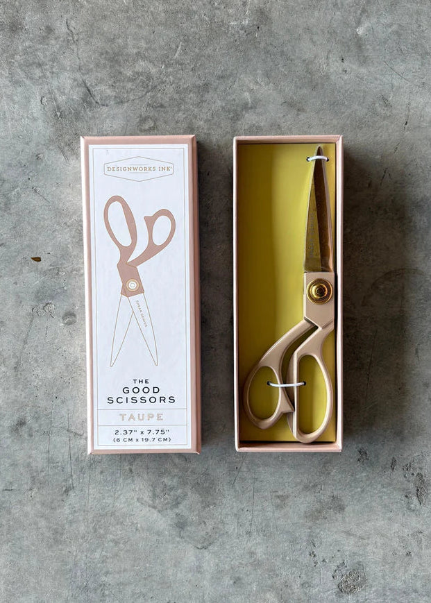 Designworks Ink The Good Scissors | Taupe