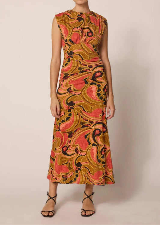 Cleobella Donna Ankle Dress | Osaria Print