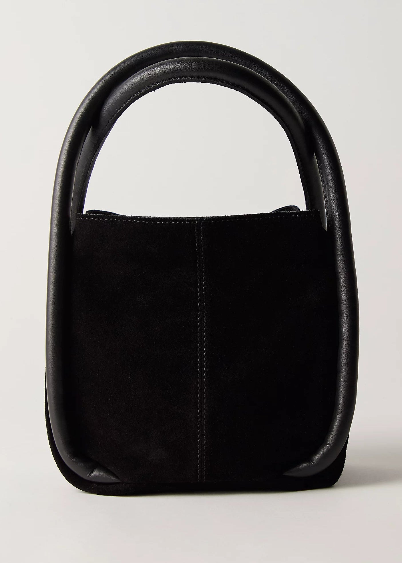 Free People Barlow Suede Bucket Bag | Black