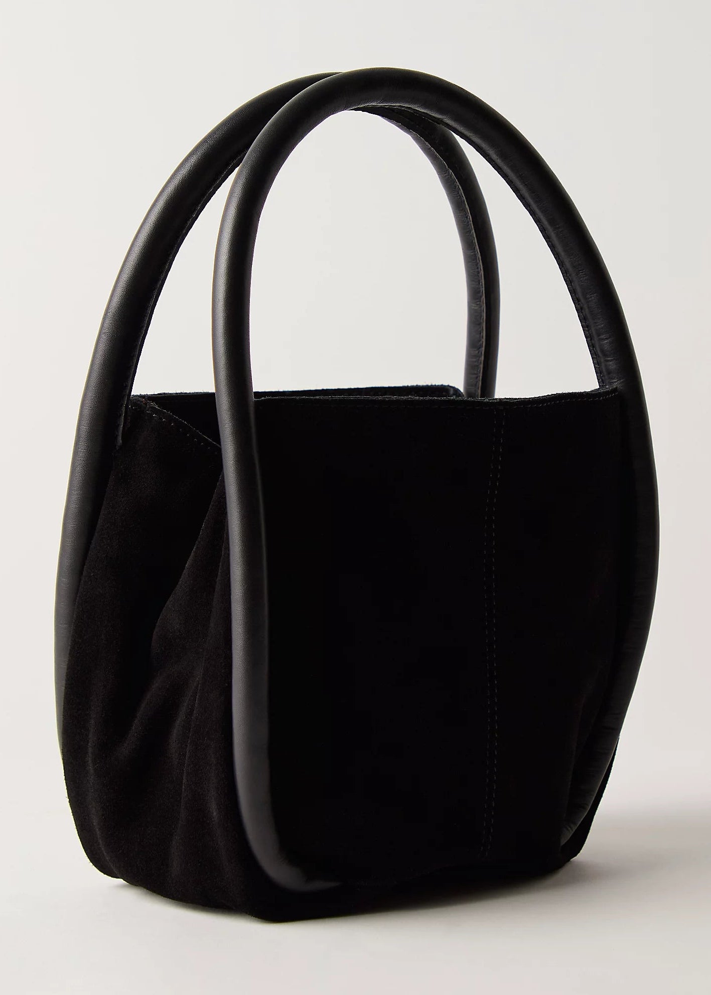 Free People Barlow Suede Bucket Bag | Black