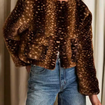 Saylor Alysa Jacket | Brown / Créme